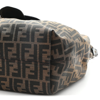 Fendi Zucca B Buckle Hobo Tobacco Castagna 9 of 10