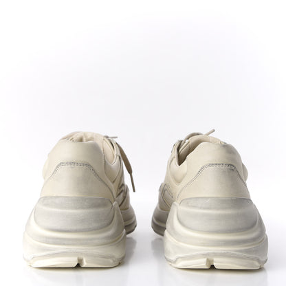 Gucci Soft Calfskin Womens Rhyton Sneakers 38 Ivory 6 of 9