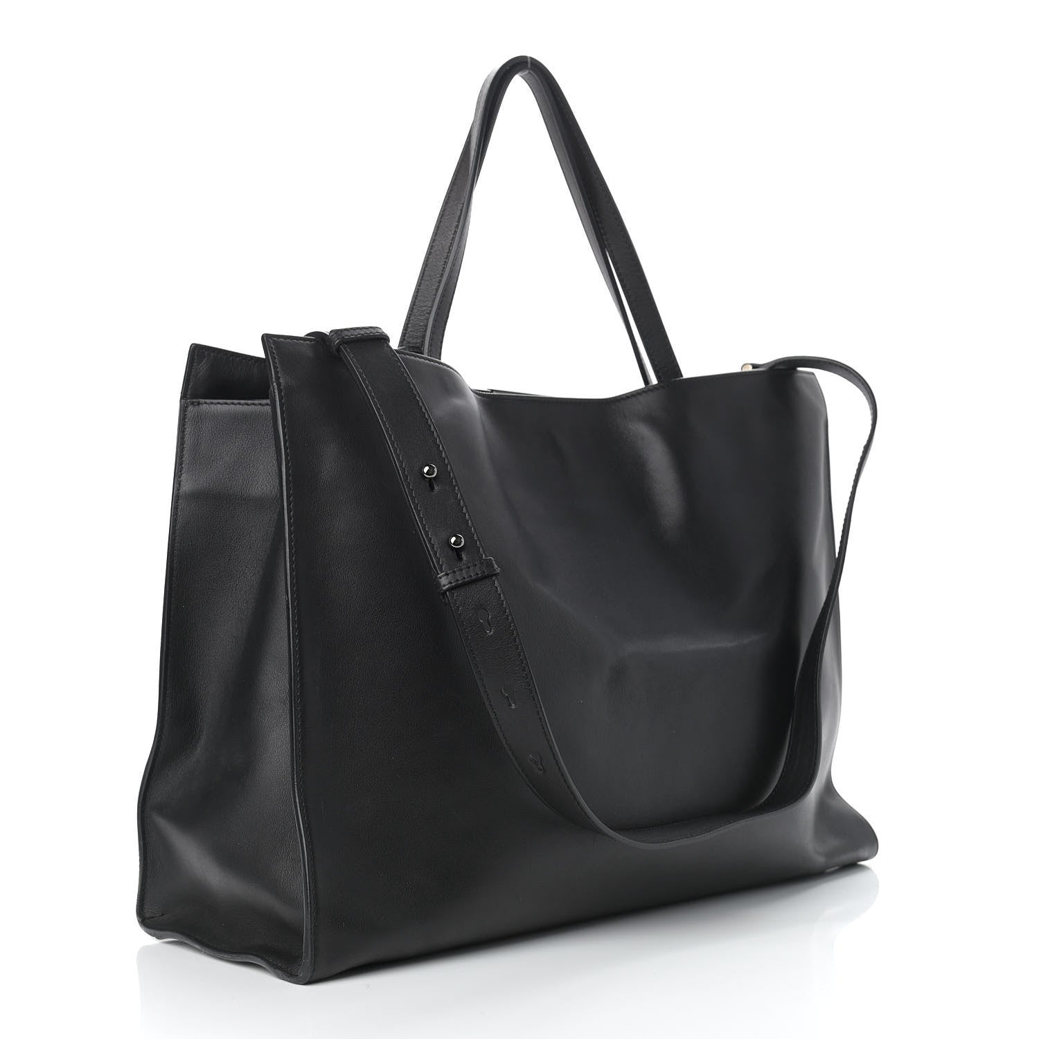 Tom Ford Calfskin Natalia Tote Black 3 of 10