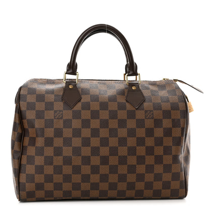 Louis Vuitton Damier Ebene Speedy 30 1 of 15