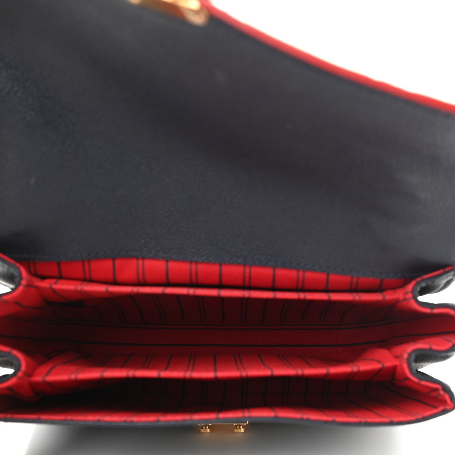 Louis Vuitton Empreinte Pochette Metis Marine Rouge 5 of 12