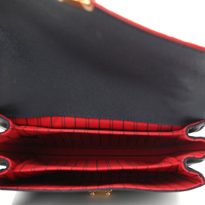 Louis Vuitton Empreinte Pochette Metis Marine Rouge 5 of 12