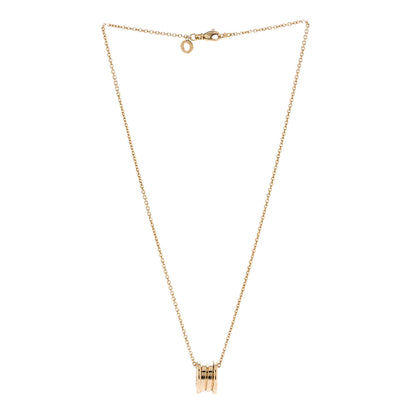 Bulgari 18K Yellow Gold B.Zero1 Pendant Necklace 3 of 6