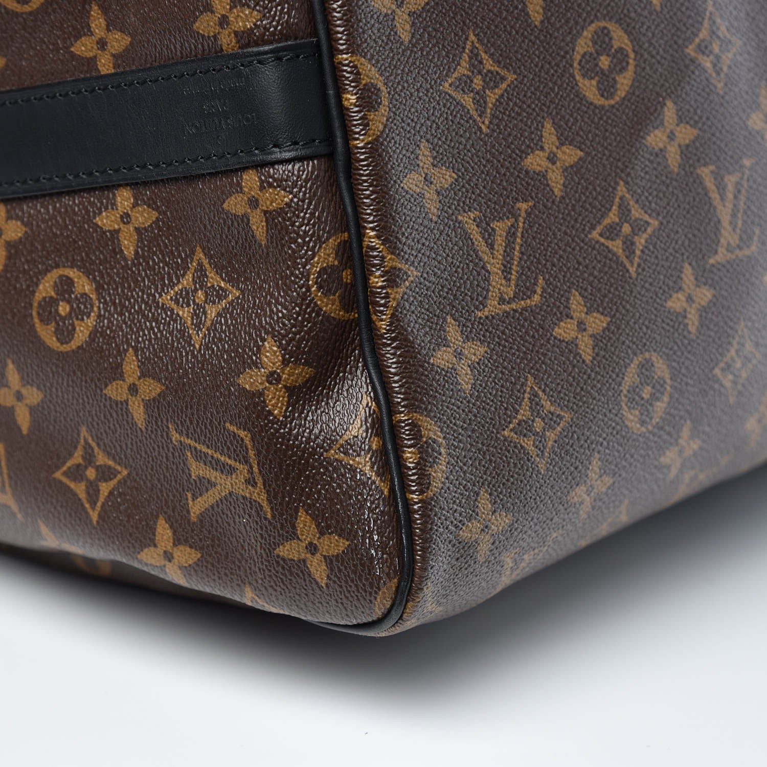 Louis Vuitton Monogram Macassar Keepall Bandouliere 55 8 of 10