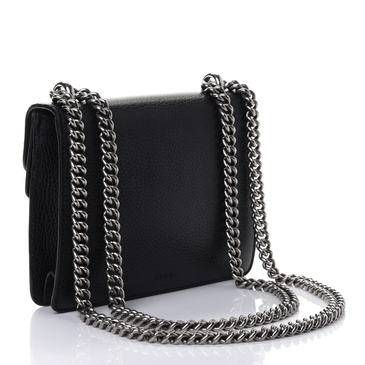Calfskin Mini Dionysus Shoulder Bag Black