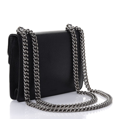 Gucci Calfskin Mini Dionysus Shoulder Bag Black 2 of 4