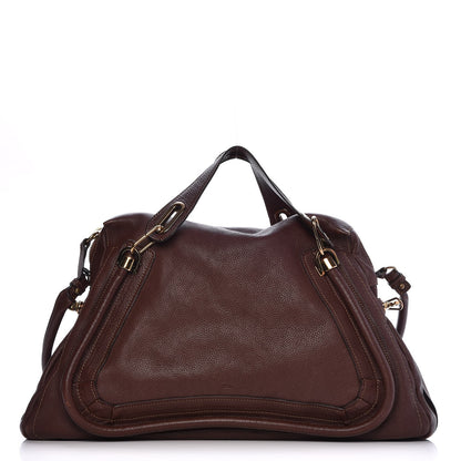 Chloe Calfskin Large Paraty Chocolate 1 of 20