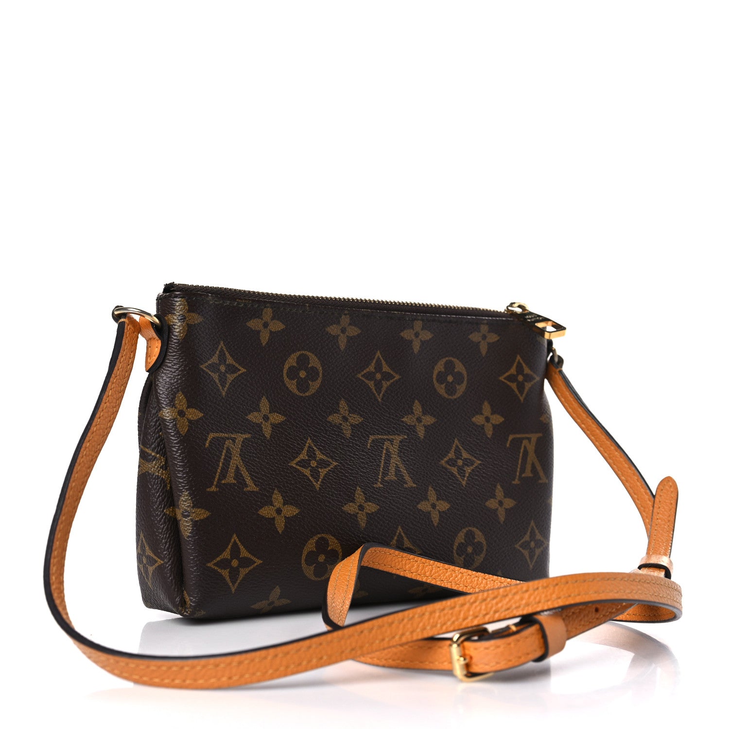 Louis Vuitton Monogram Pallas Clutch Saffron 2 of 8