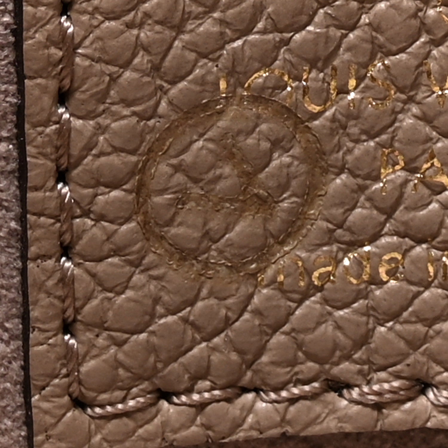 Louis Vuitton Empreinte Monogram Giant Madeleine MM Dove Grey Beige 10 of 10