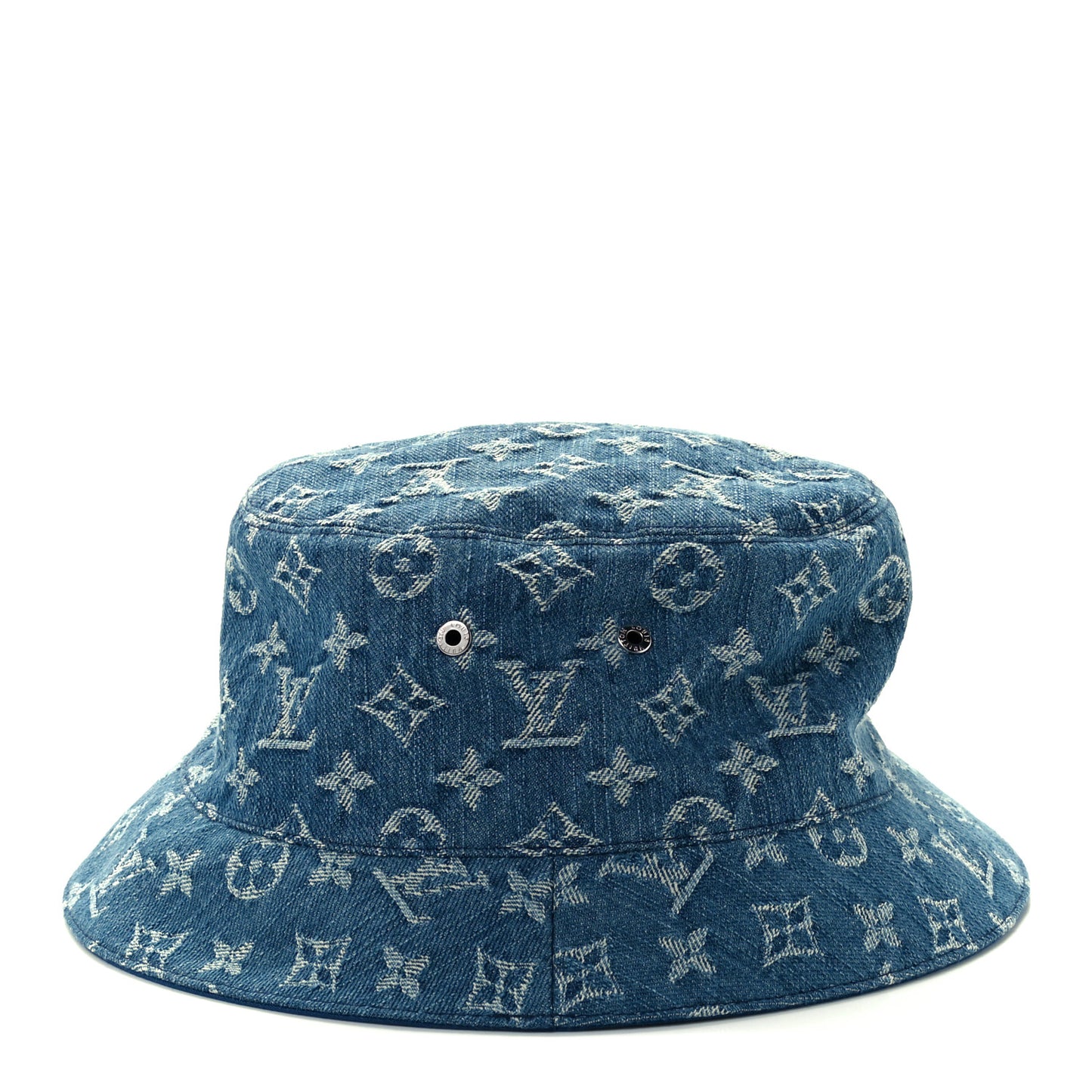 Monogram Denim Transformable Bob Bucket Hat 58 Blue