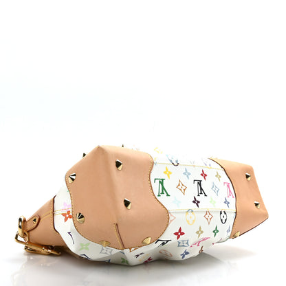 Louis Vuitton Monogram Multicolor Judy MM White 4 of 9