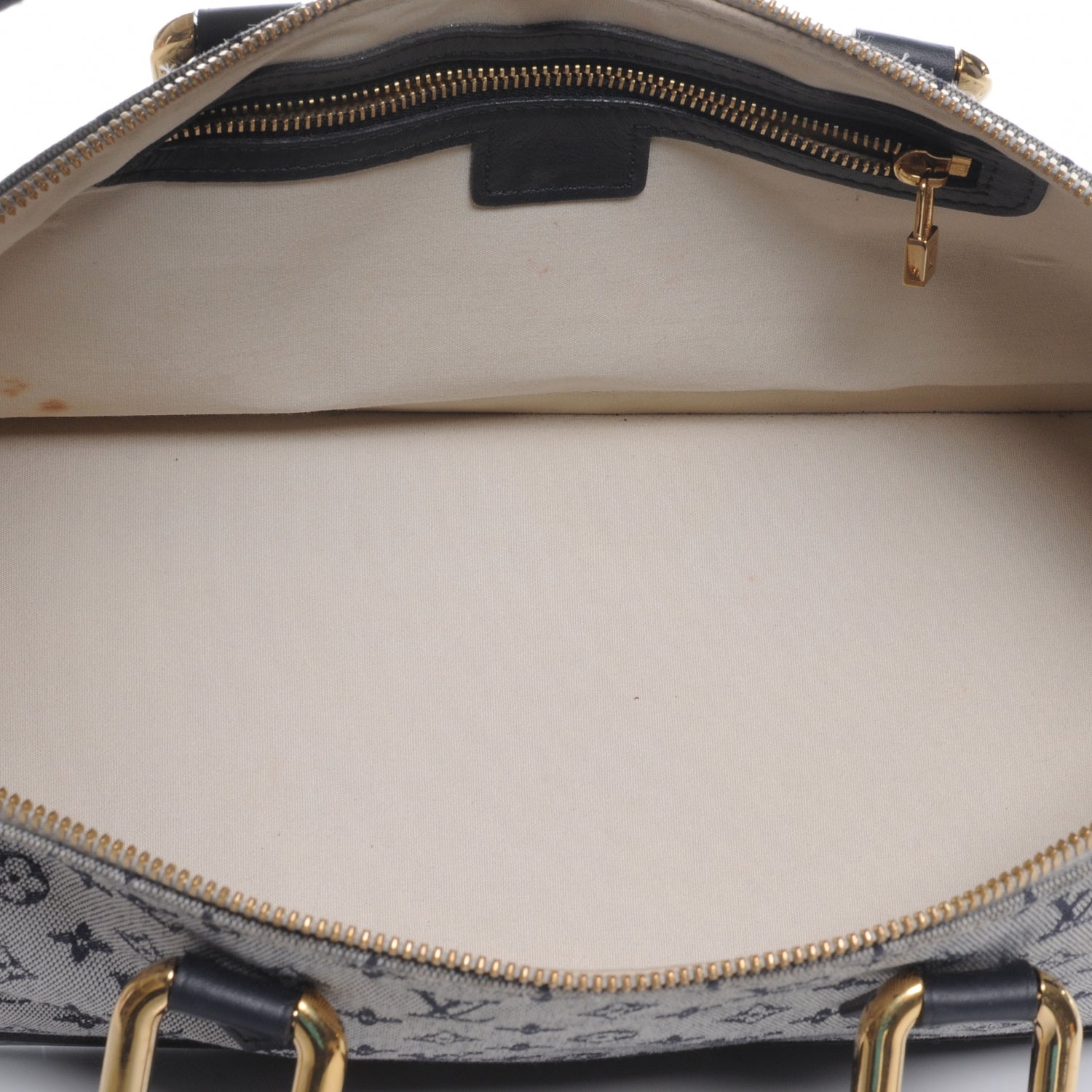 Louis Vuitton Mini Monogram Alma Long Blue 5 of 9