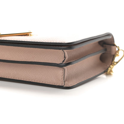Prada Saffiano Lux Chain Wallet Cammeo 11 of 11