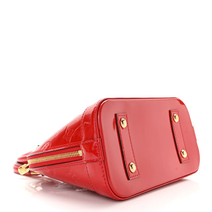 Louis Vuitton Vernis Alma BB Cherry 4 of 10