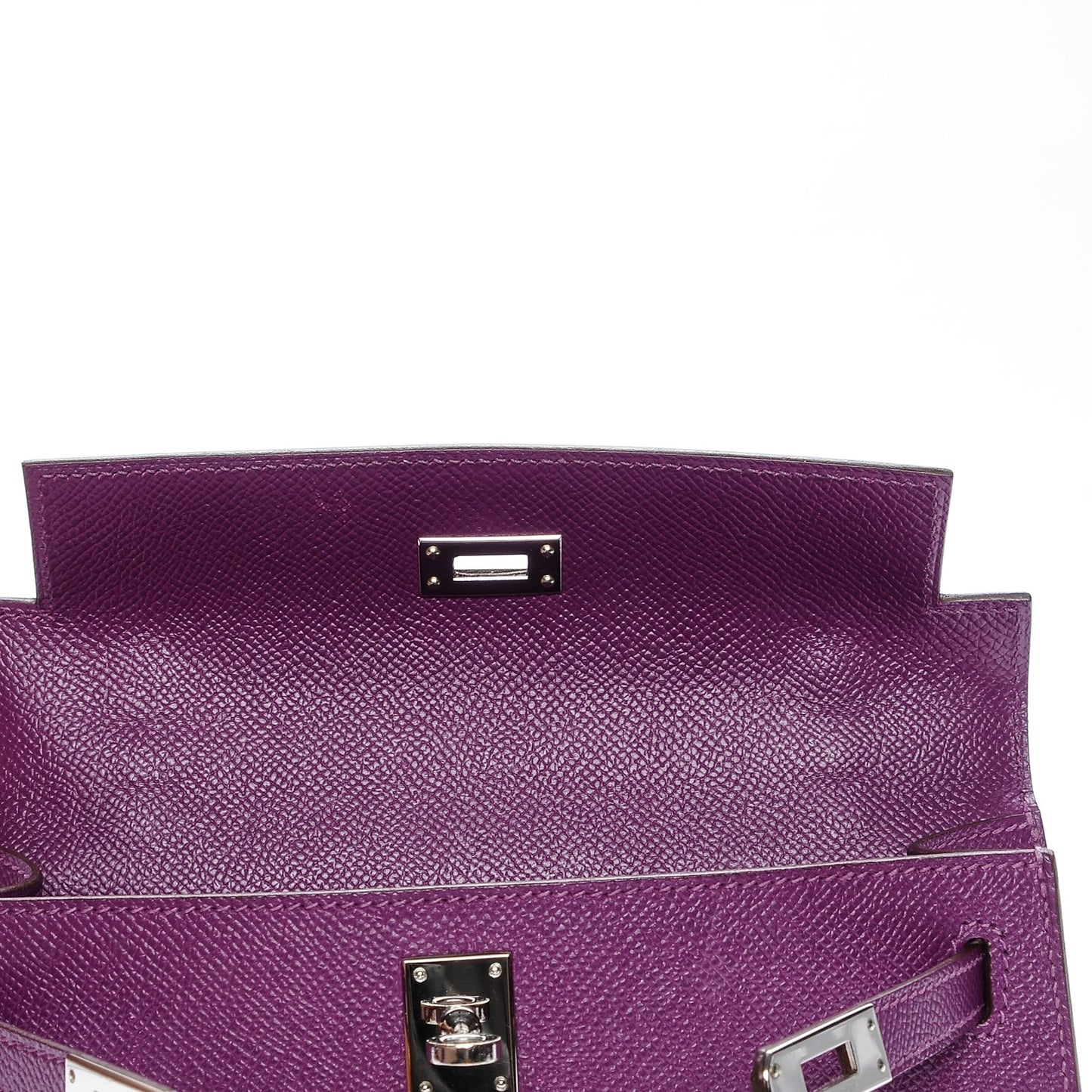 Epsom Kelly Pochette Clutch Anemone