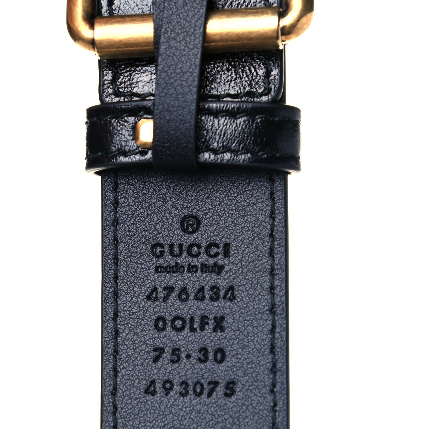 Gucci Azalea Calfskin Matelasse Diagonal Torchon GG Marmont Belt Bag 75 30 Black Romantic Cerise 8 of 11