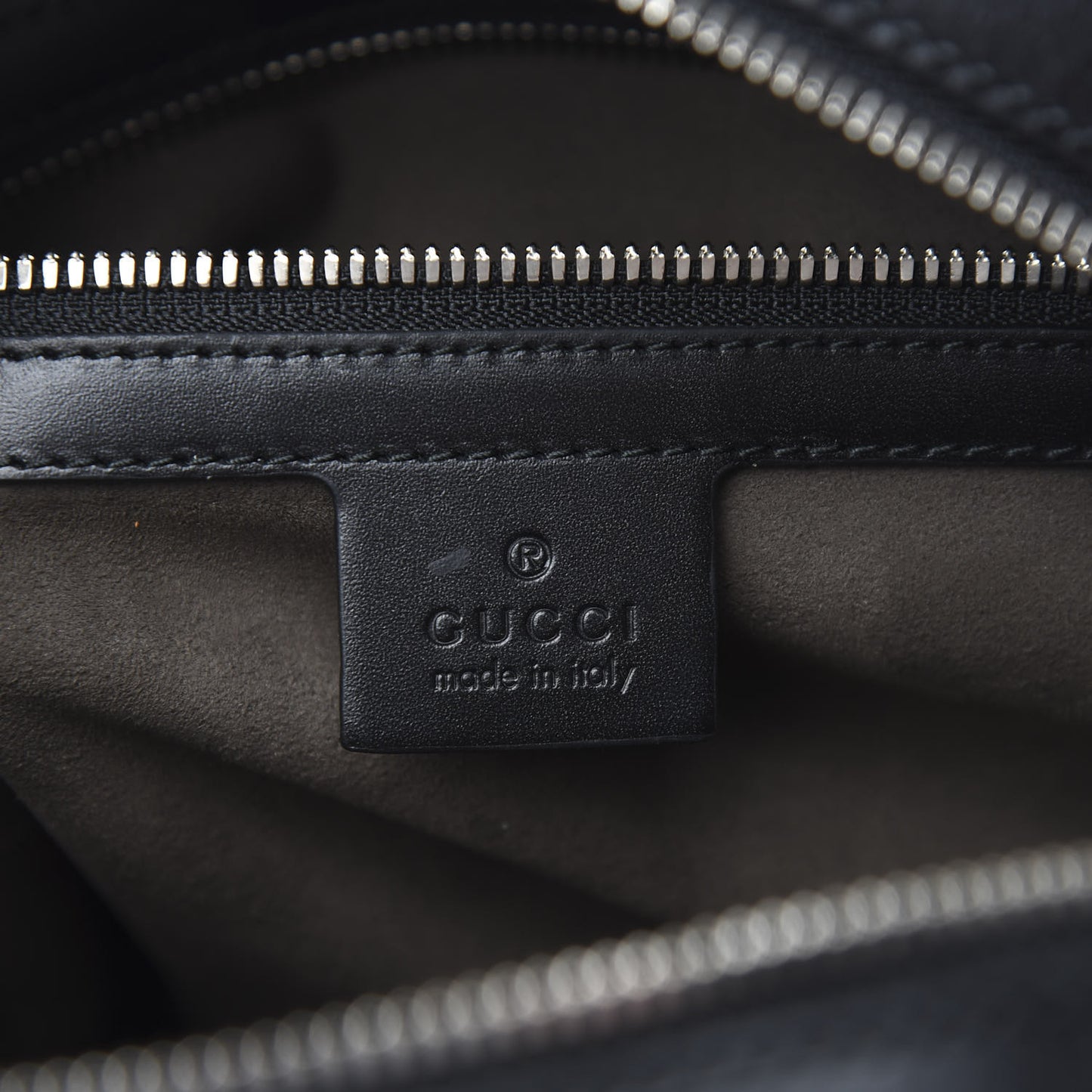 Guccissima Signature Small Day Backpack Black