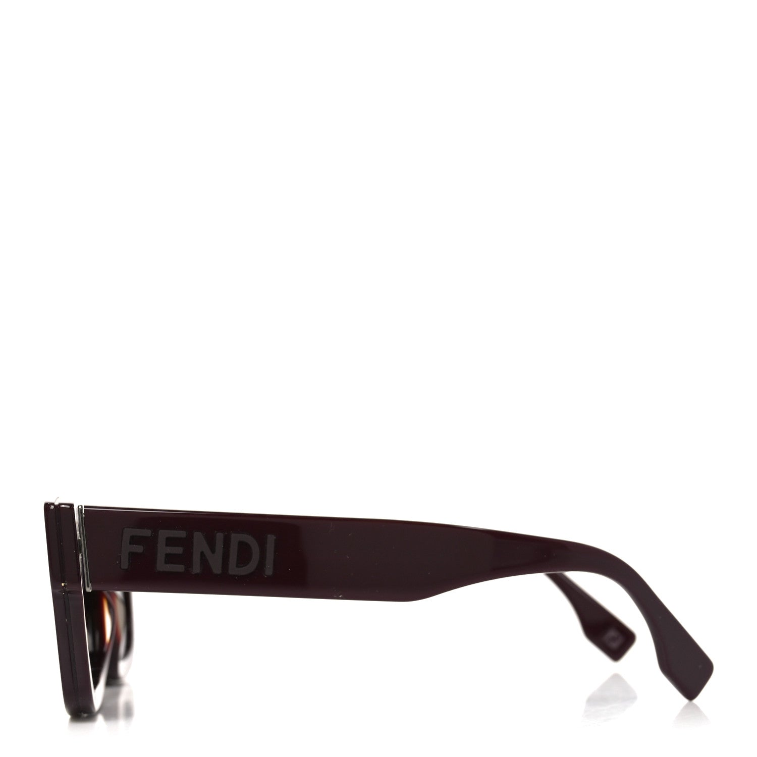 Fendi Acetate Fendi Square Sunglasses FE40119I Burgundy 1839327