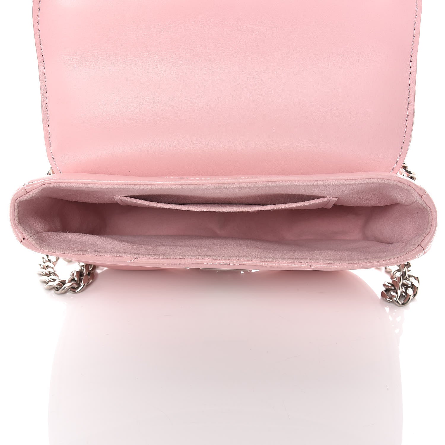 Louis Vuitton Calfskin New Wave Chain PM Smoothie Pink 5 of 13