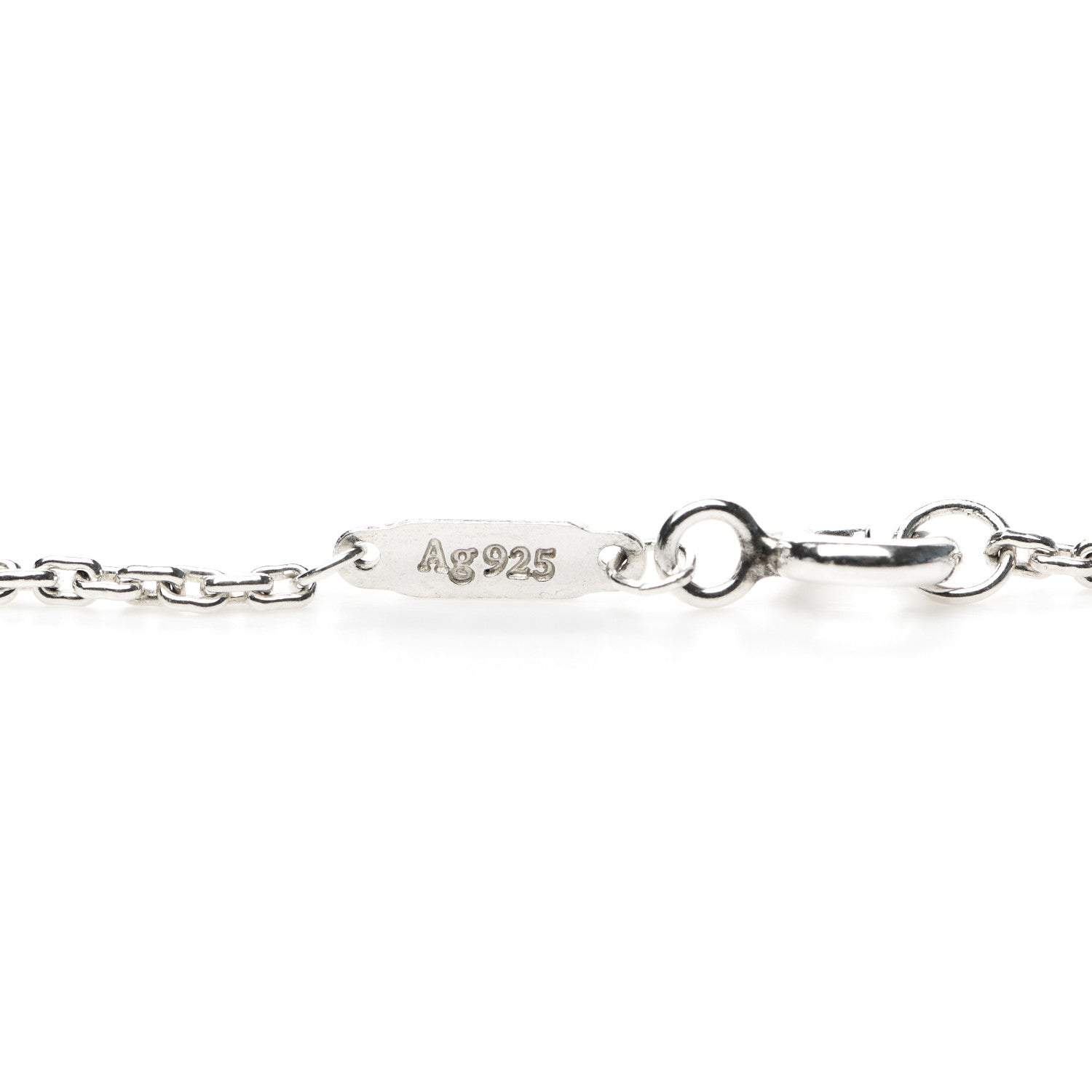 Tiffany Sterling Silver Cultured Pearl Link HardWear Necklace 4 of 7