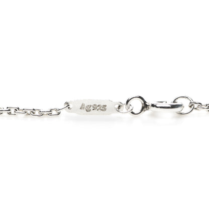 Tiffany Sterling Silver Cultured Pearl Link HardWear Necklace 4 of 7