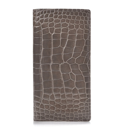 Louis Vuitton Alligator Brazza Wallet Gris 1 of 8