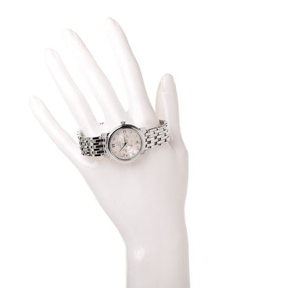 Omega Stainless Steel Diamond 27mm De Ville Prestige Butterfly Quartz Watch 424.10.27.60.52.001 2 of 7