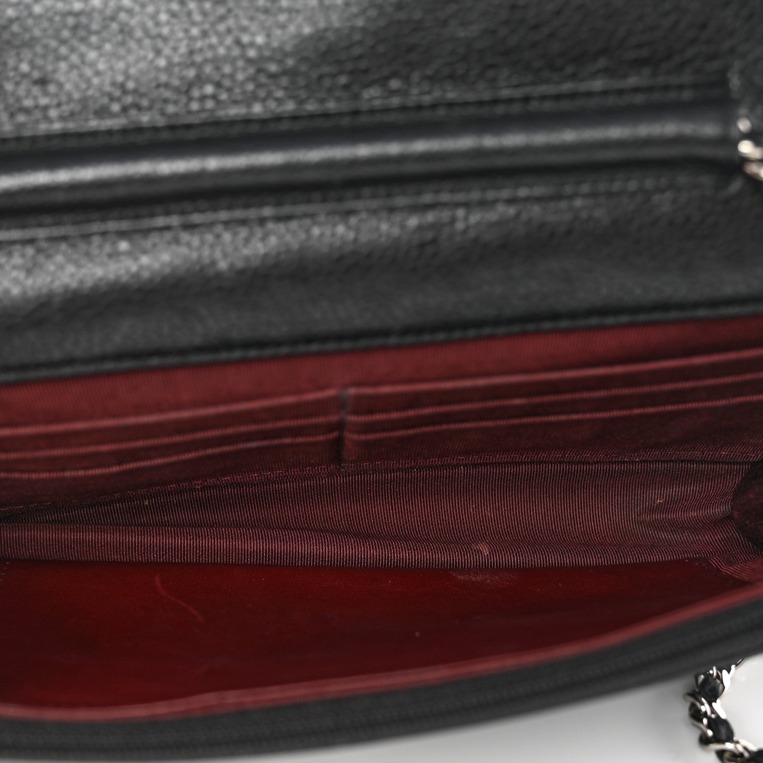 Chanel Caviar Quilted Wallet on Chain WOC Black 4 of 8