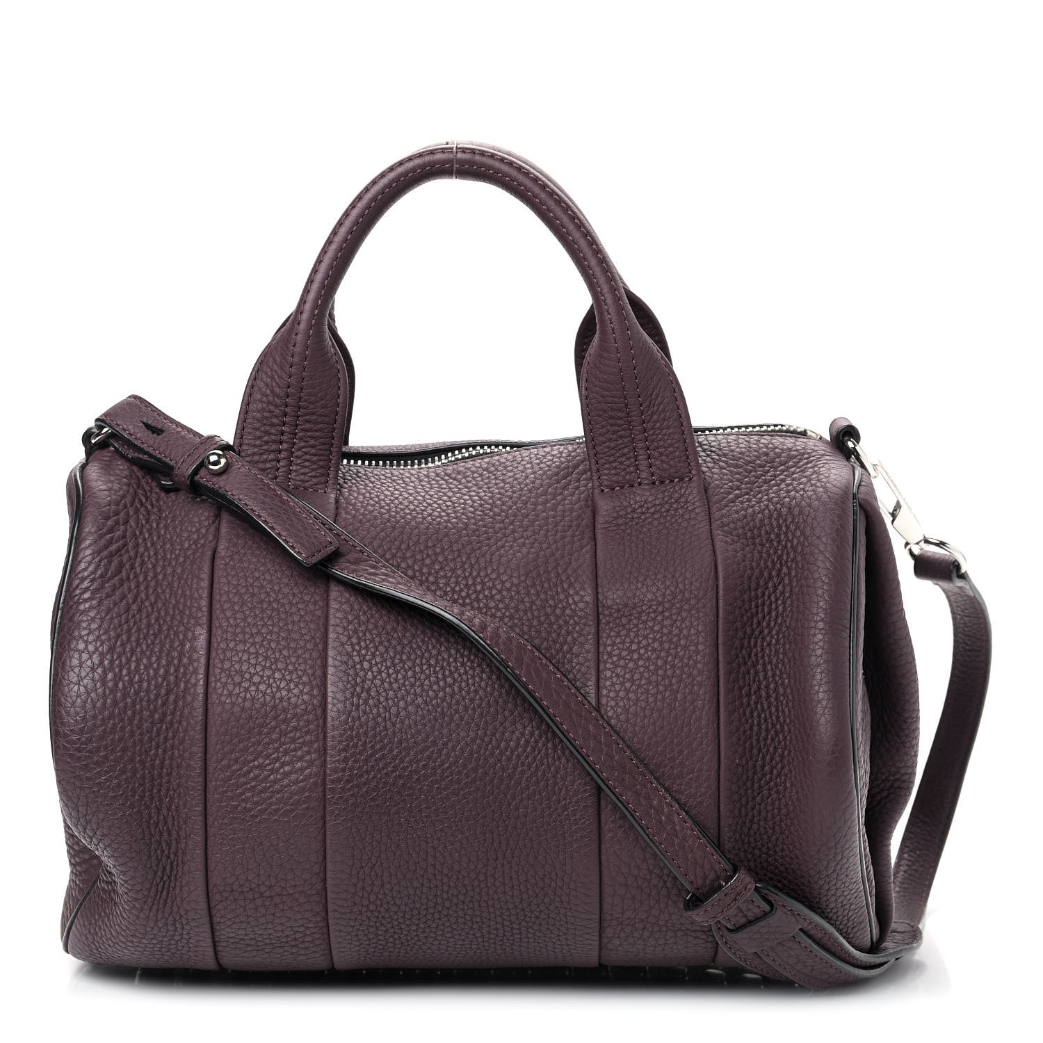 Alexander Wang Soft Pebbled Lambskin Rocco Oxblood Nickel Hardware 1 of 9