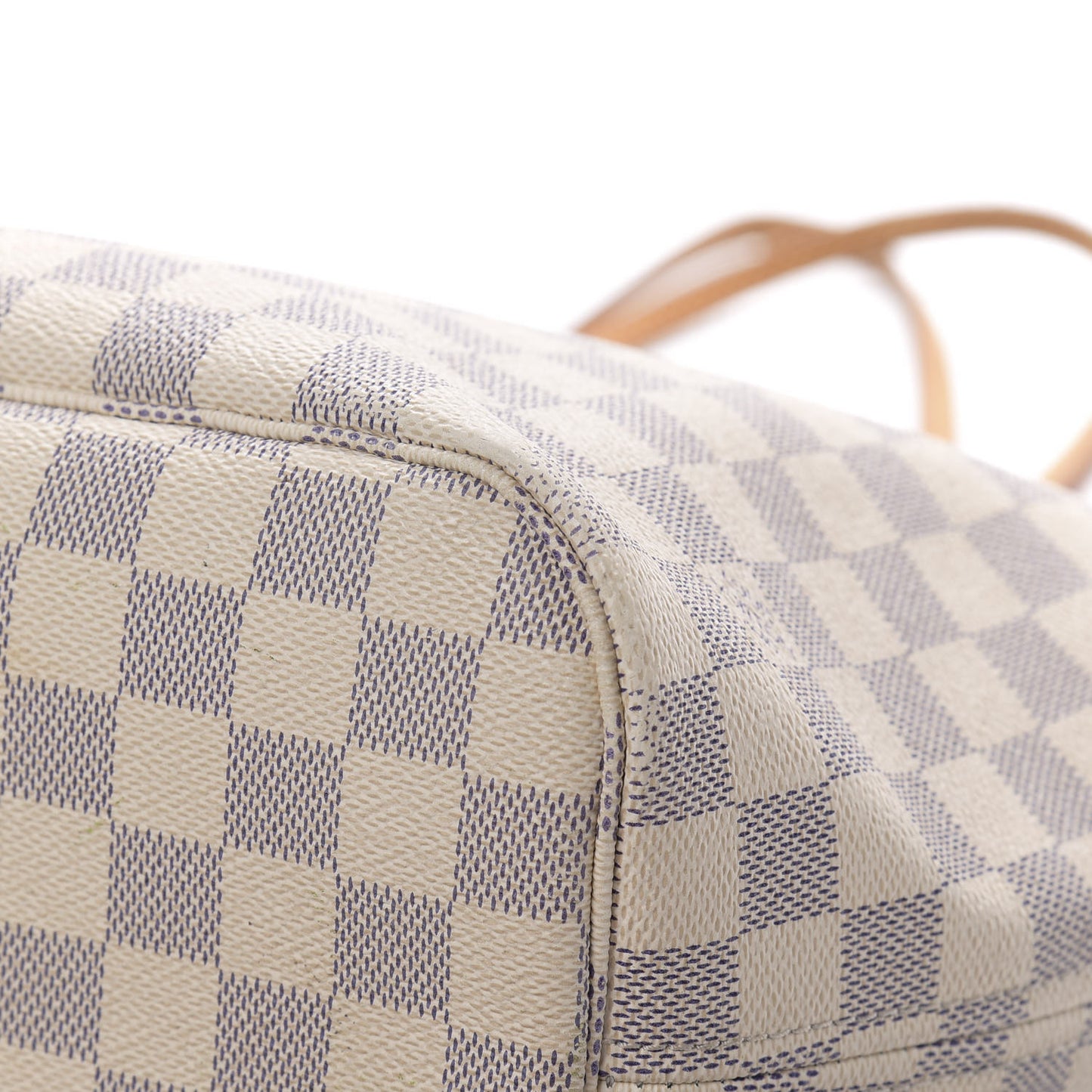 Damier Azur Neo Neverfull MM Rose Ballerine