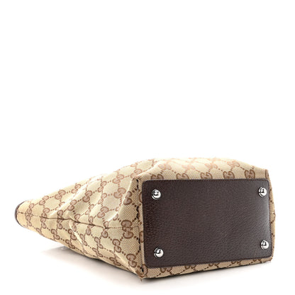 Gucci Monogram Small Eclipse Tote Brown 4 of 9