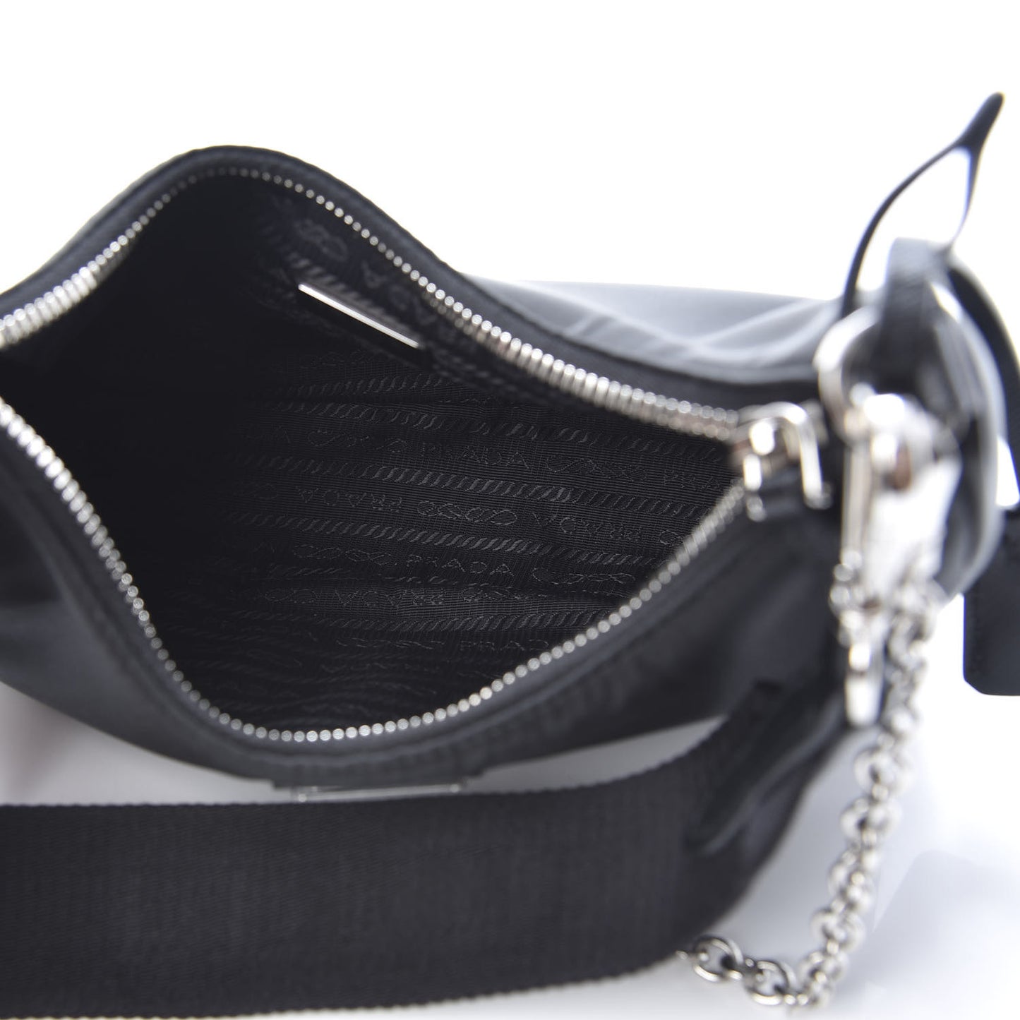Nylon Re-Edition 2005 Shoulder Bag Black