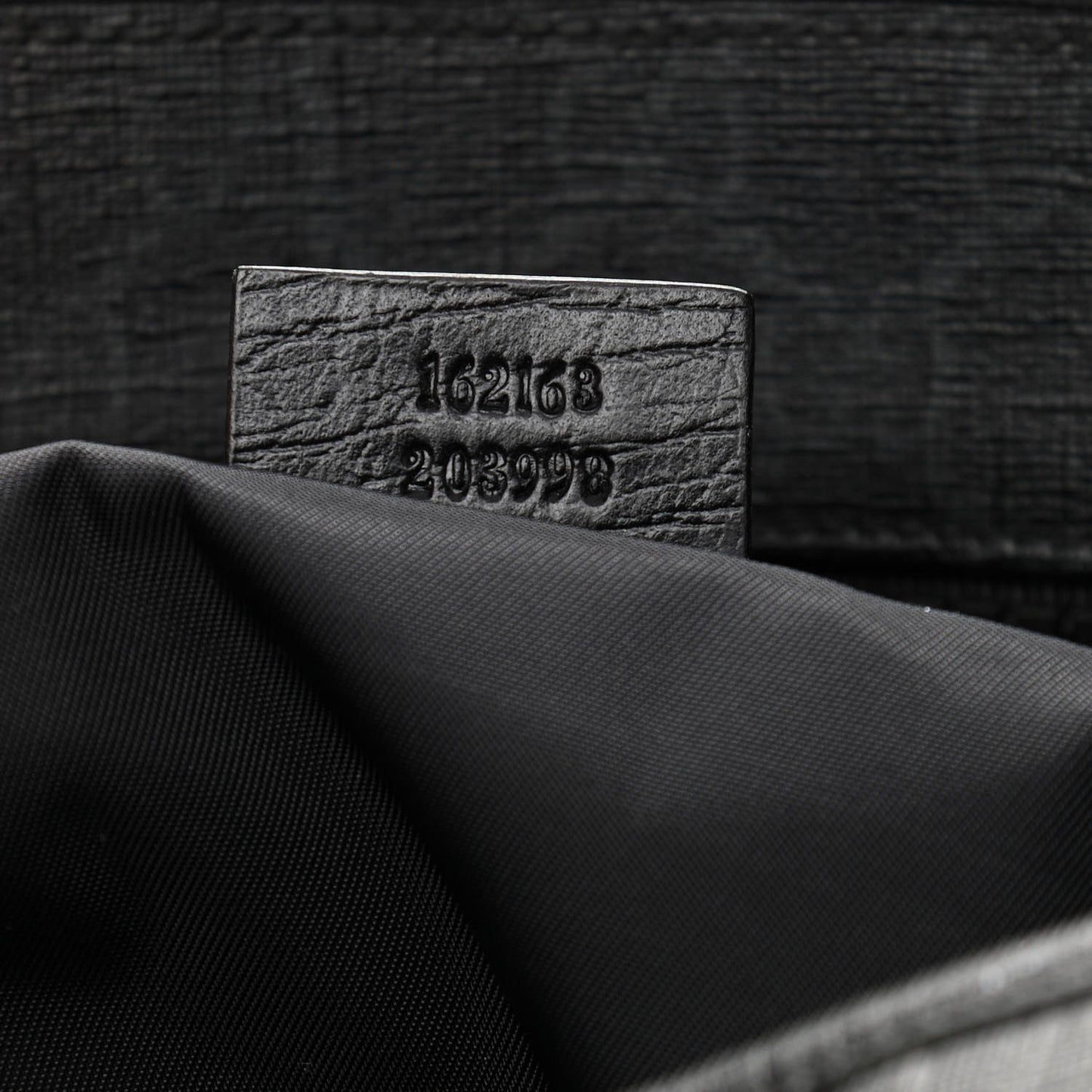 GG Supreme Monogram Web Handle Vertical Tote Black Grey