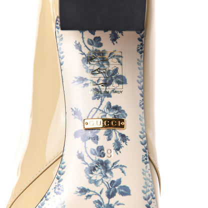 Gucci Vernice GG Victoire 55mm Loafer Pumps 39 Sand Storm 9 of 10