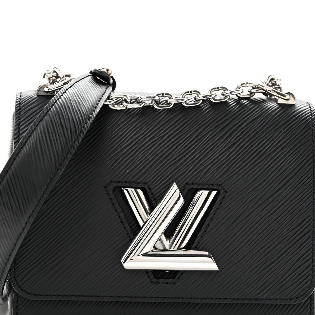 Louis Vuitton Epi Twist Shoulder Bag PM Black 7 of 11