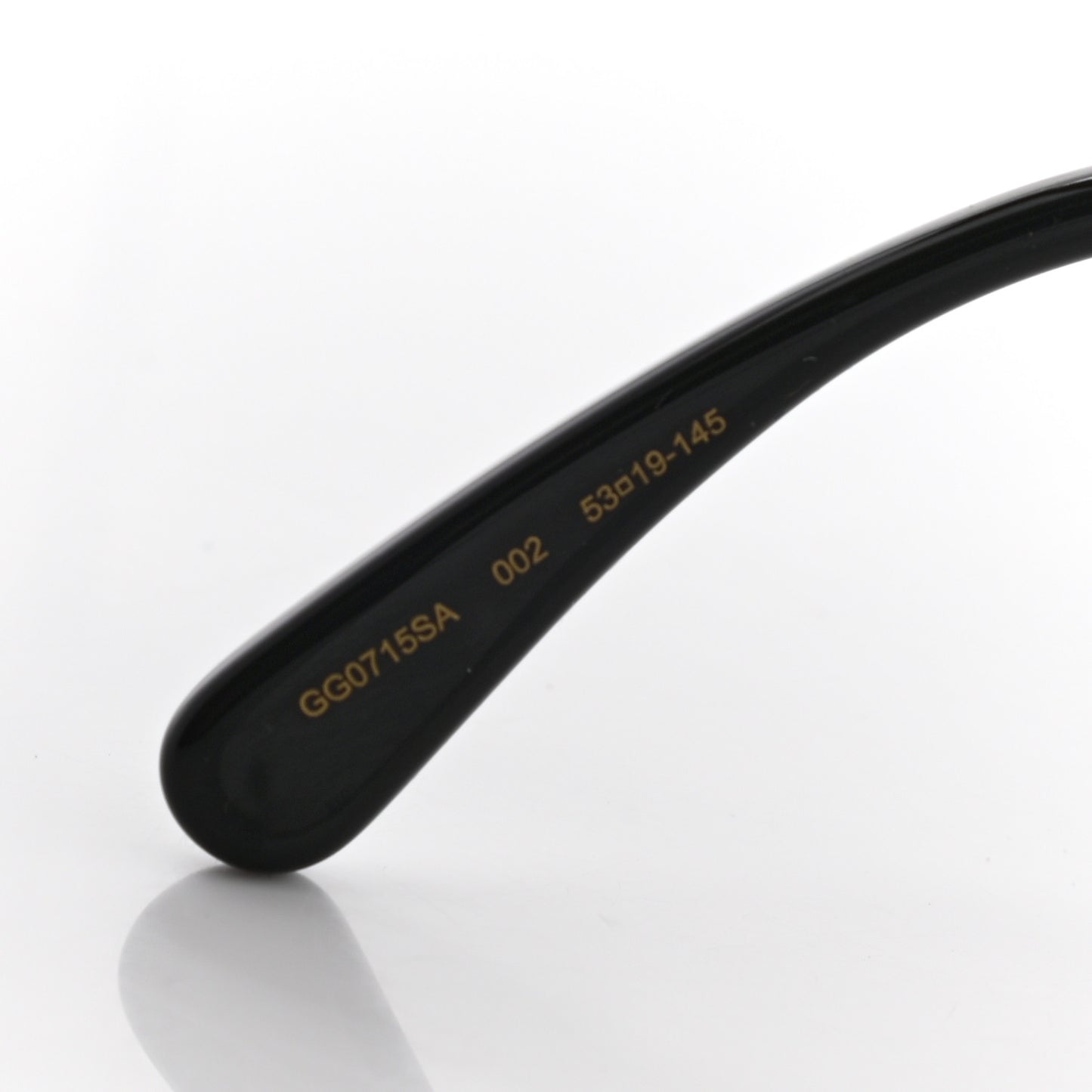 Acetate Square Frame GG0715SA Sunglasses Black