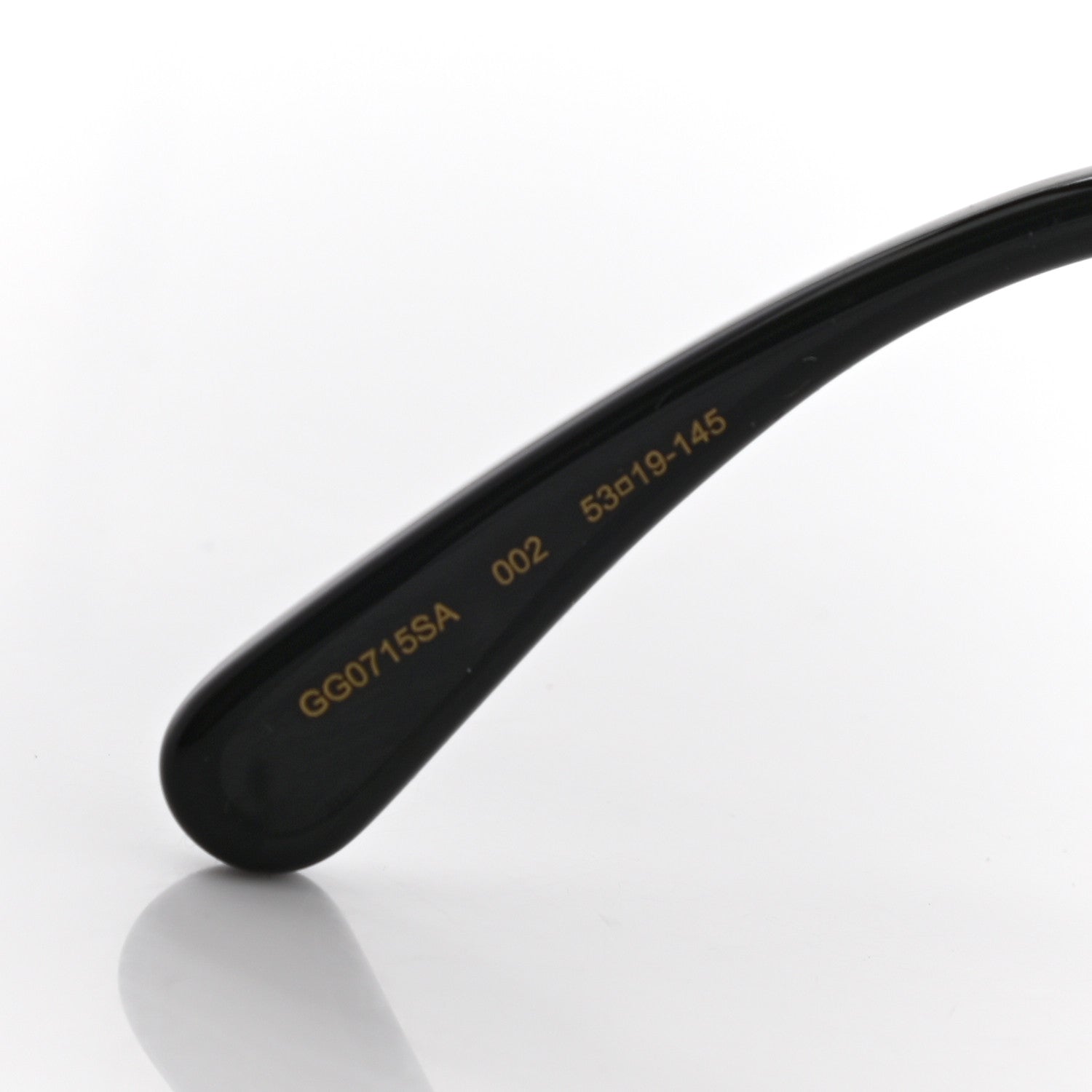 Gucci Acetate Square Frame GG0715SA Sunglasses Black 5 of 7