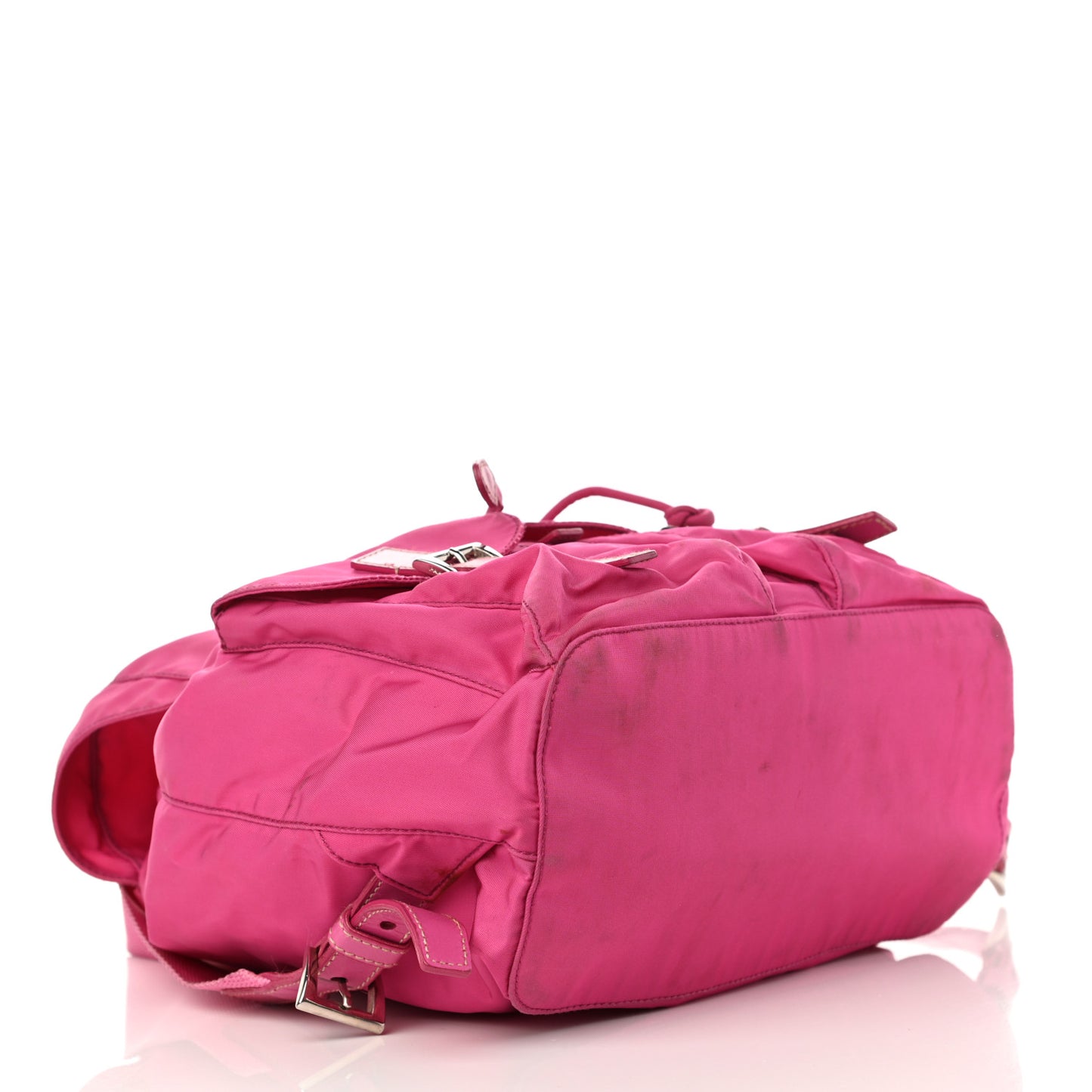 Nylon Vela Backpack Fuxia