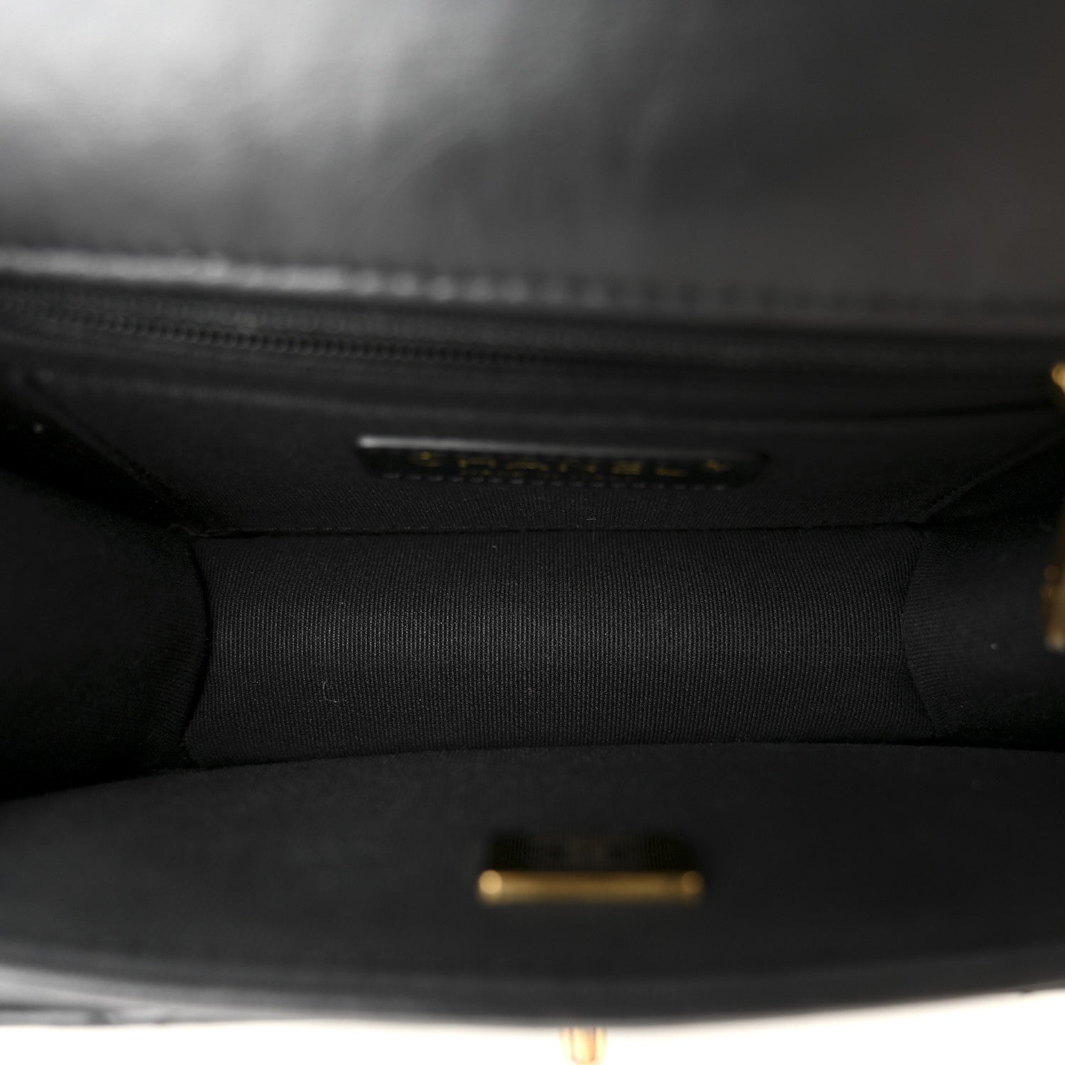 Chanel Aged Calfskin Quilted Double You Mini Flap Black 5 of 10