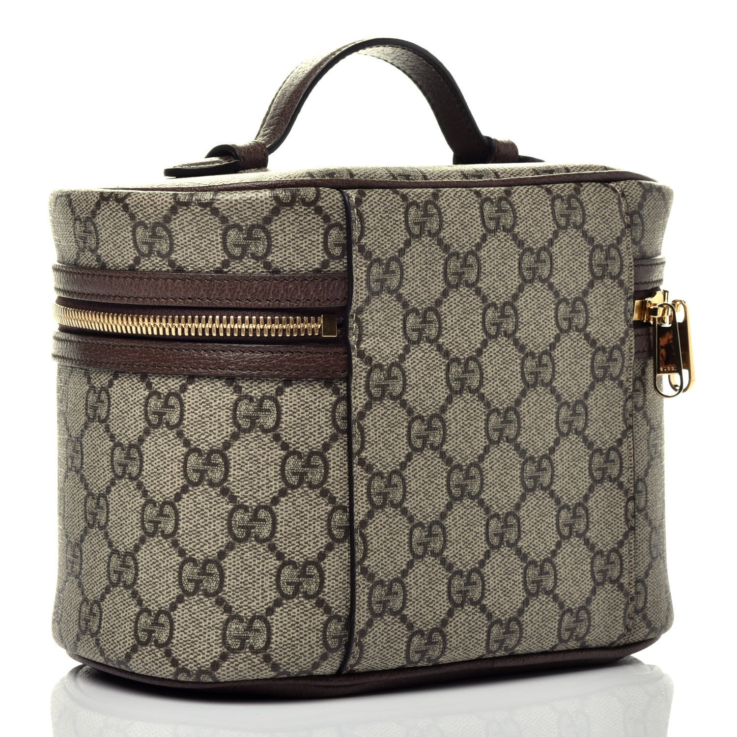 Gucci GG Supreme Monogram Ophidia Vanity Cosmetic Case 2 of 10