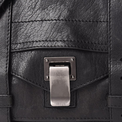 Proenza Schouler Lambskin PS1 Mini Pouch Messenger Black 8 of 27