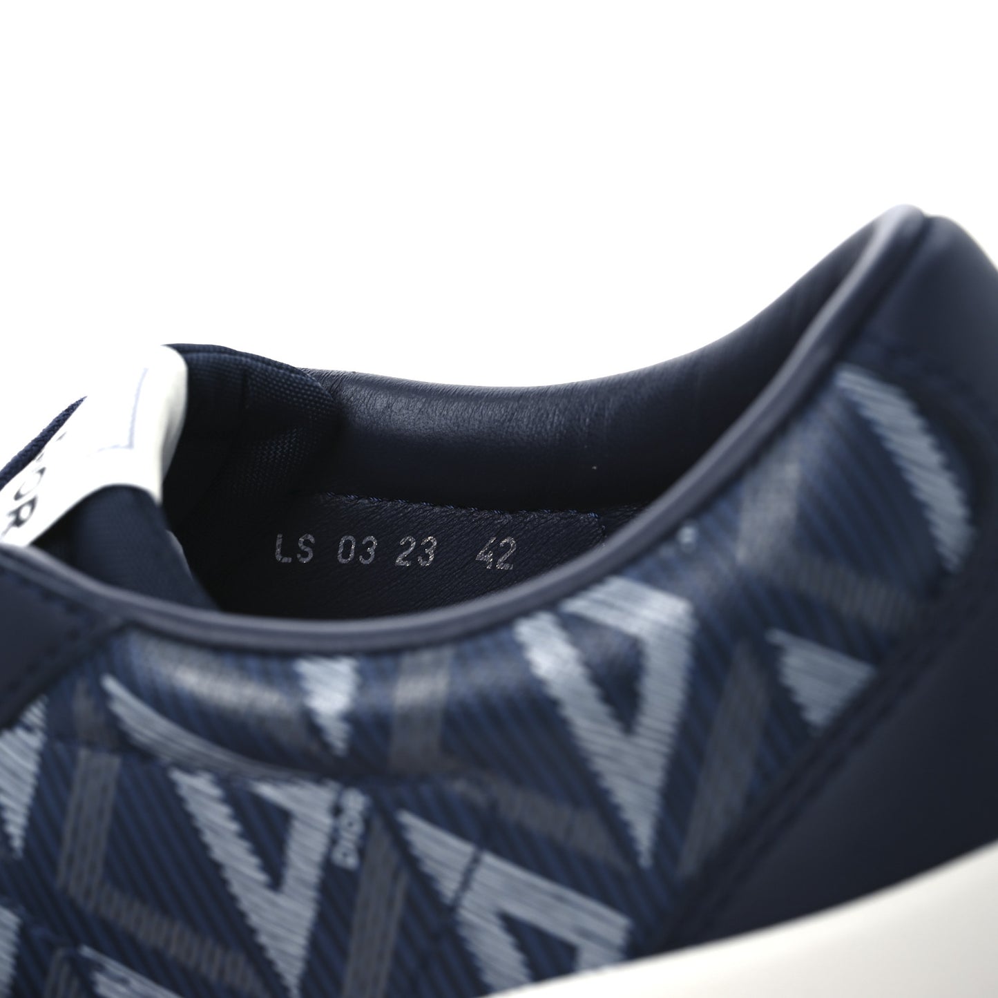 Canvas CD Diamond Mens B101 Low Top Sneakers 42 Navy
