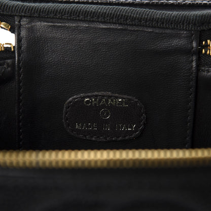 Chanel Caviar Vanity Cosmetic Case Black 6 of 13