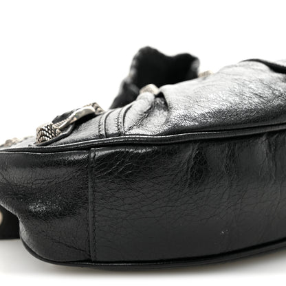 Balenciaga Agneau Arena Le Cagole Shoulder Bag XS Black 10 of 12