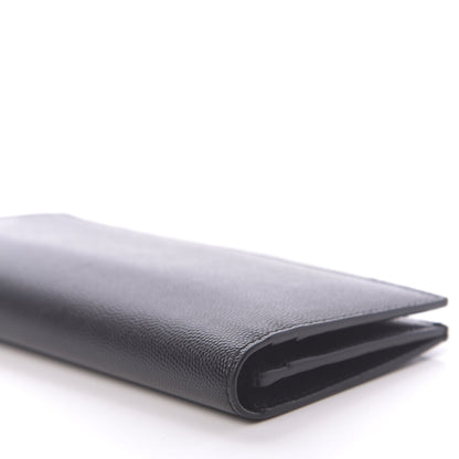 Saint Laurent Grain De Poudre Continental Wallet Black 8 of 9