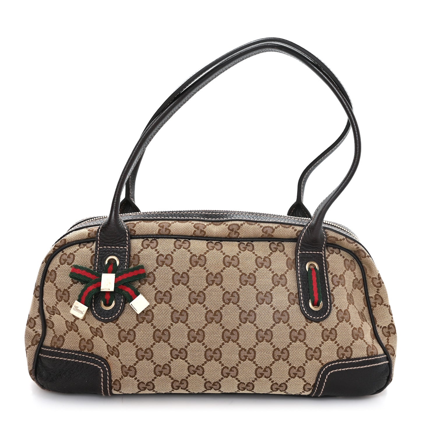 Monogram Small Princy Satchel Dark Brown