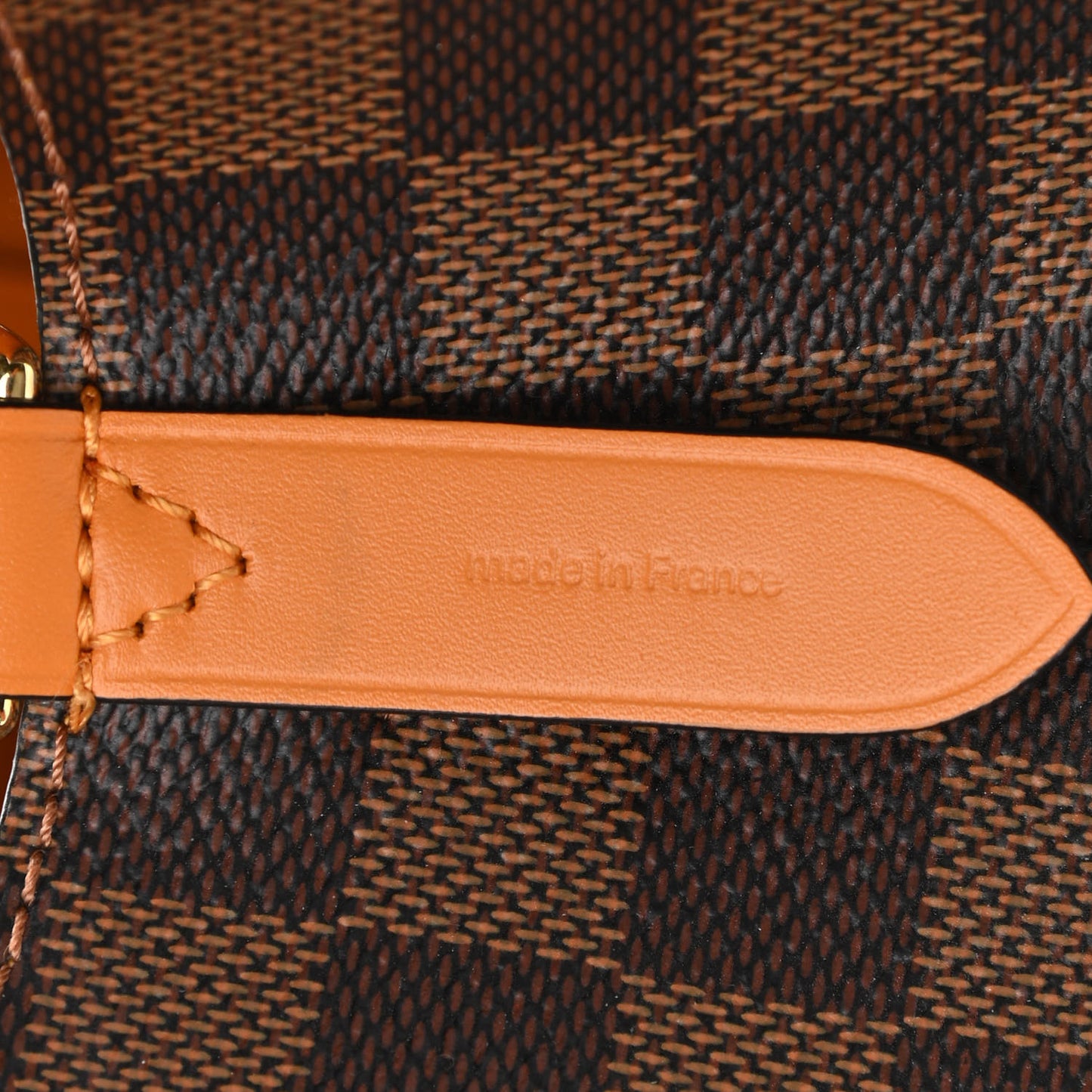 Damier Ebene Neonoe MM Safran