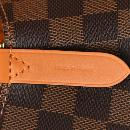 Louis Vuitton Damier Ebene Neonoe MM Safran 7 of 11