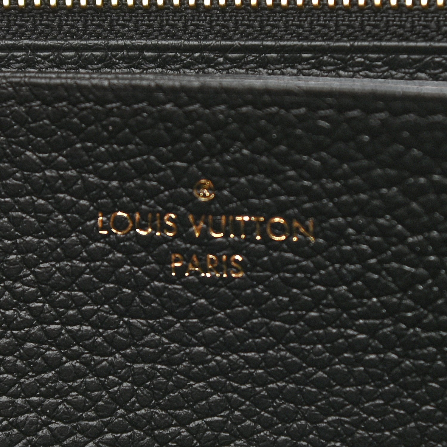 Louis Vuitton Empreinte Zippy Wallet Black 6 of 6