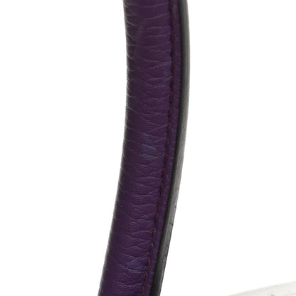 Hermes Taurillon Clemence Birkin 35 Ultraviolet 16 of 17